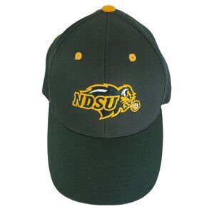North Dakota State University Bison Baseball Cap Captivating Headgear O/S Green